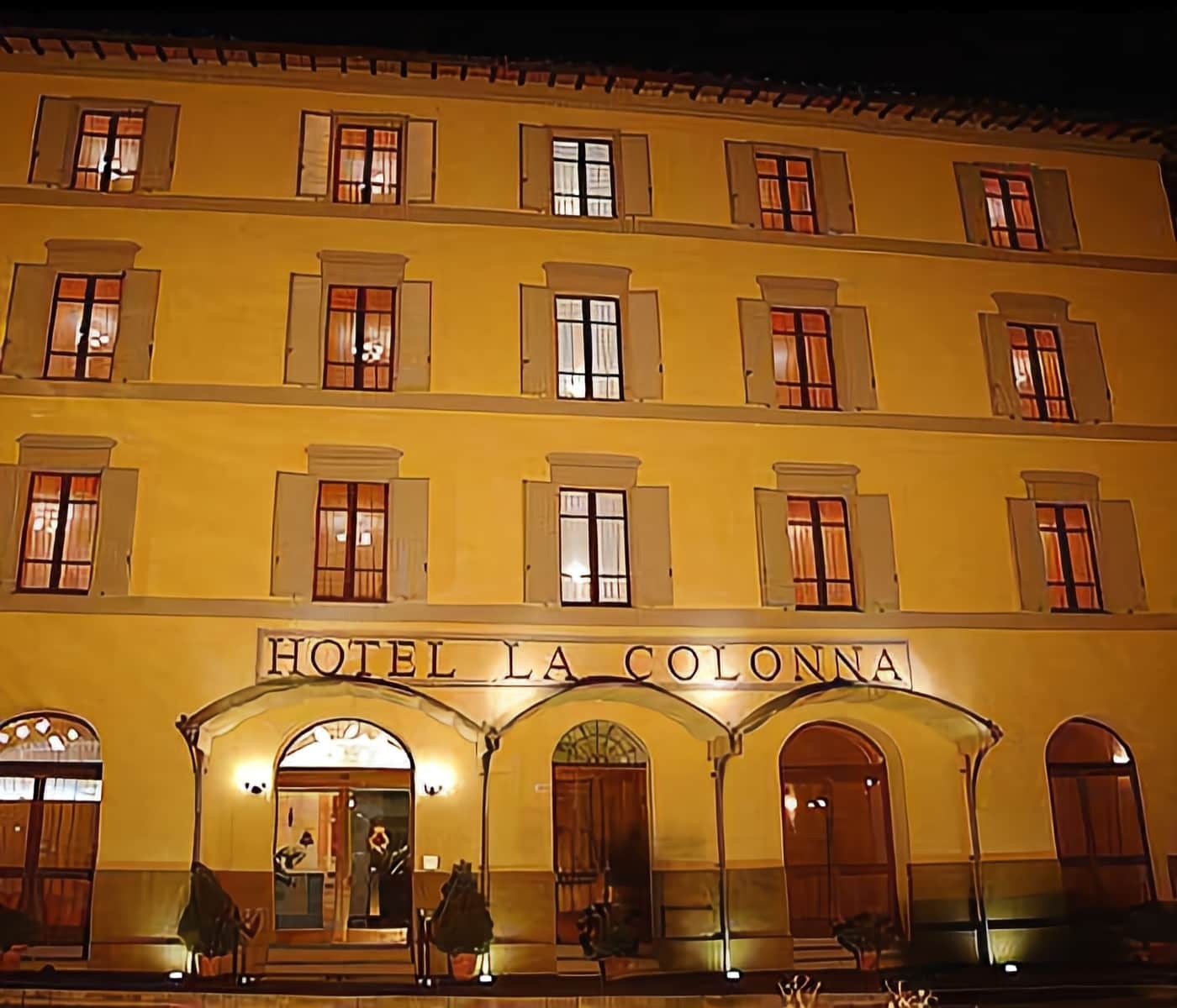 Hotel La Colonna Siena Exteriör bild